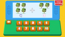 Kid number - endless numbers counting 1 to 10 - learn 123 number for