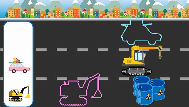 Puzzle Cars for Kid - transport for kids - cars puzzle for toddlers for k