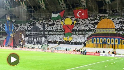 Tifo Masjid Al-Aqsa, 'Saladin' tanda solidariti kelab bola Turki