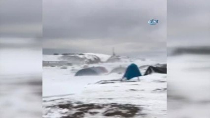 Ne Fırtına Ne de Tipi Mehmetçi'i Durdurmuyor! Eksi 30 Derecede Terörle Mücadele Ediyorlar