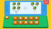 Kid number - endless numbers counting 1 to 10 - learn 123 number for ki