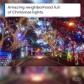 Ce quartier est le mieux décorés des USA... Illuminations de NOEL