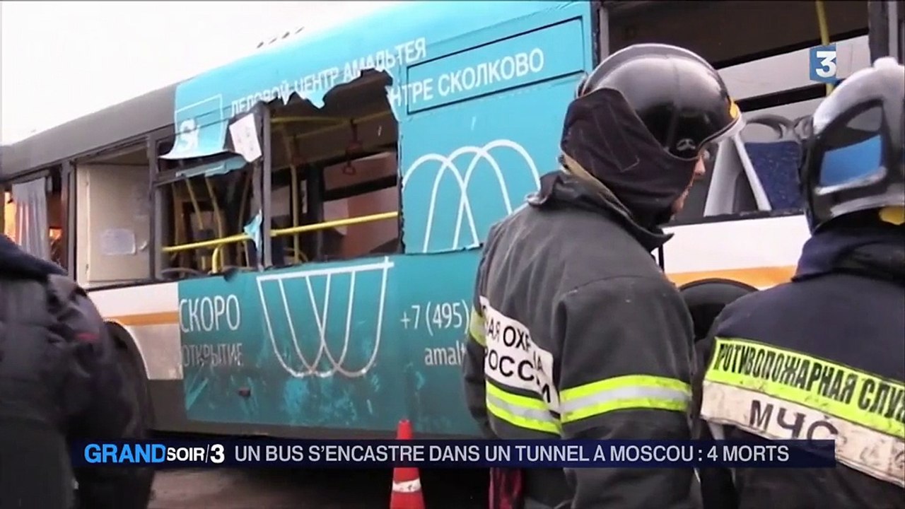Russie : Accident spectaculaire à Moscou