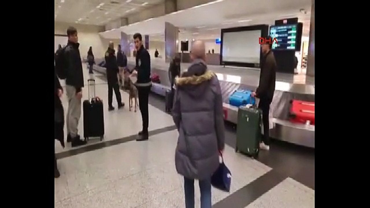 Hollanda'da köpekli aramaya Atatürk Havalimanı'nda böyle karşılık verildi