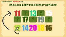 Counting math for kid - counting numbers  numbers 1-20 lesson for childr