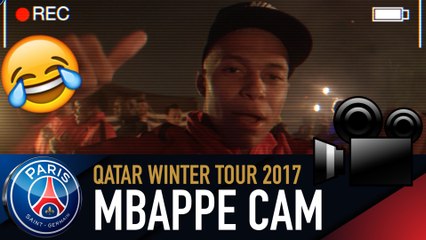 Kylian Mbappé cam à Katara !