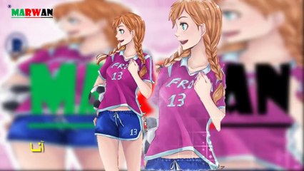 Disney princesses in sportswear اميرات ديزني بملابس رياضية