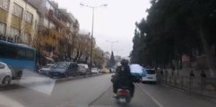 5 Kişilik Aile Bir Motosiklette