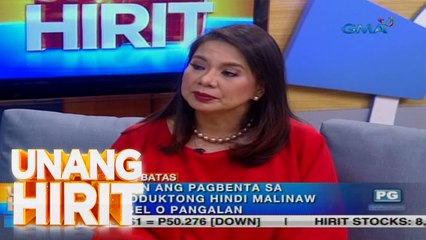 Unang Hirit: Kapuso sa Batas: Pananagutan ng mga Nagtitinda ng Expired na Produkto