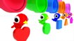 Learn Color & Learn Shapes Bird Animals W Ball Cartoon Nursery Rhymes Song for Kids