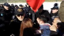 Ankara’ya yürümek isteyen işçiler ile sendika üyeleri gözaltına alındı
