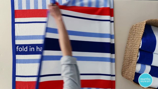 How To Fold Oversized Towels- Martha Stewart-pwDQb3KWMvI