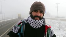 ABD'nin Kudüs kararına tepki için yürüyor - BOLU