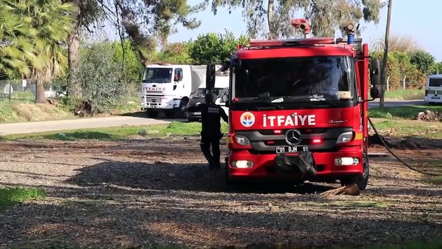 Tarım işçilerinin kaldığı çadırlarda yangın - ADANA