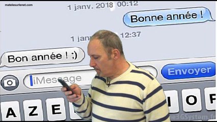 Le fameux SMS du 31 décembre à minuit
