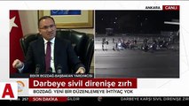 Başbakan Yardımcısı Bozdağ: Darbeyi engelleyenler suçlanamaz