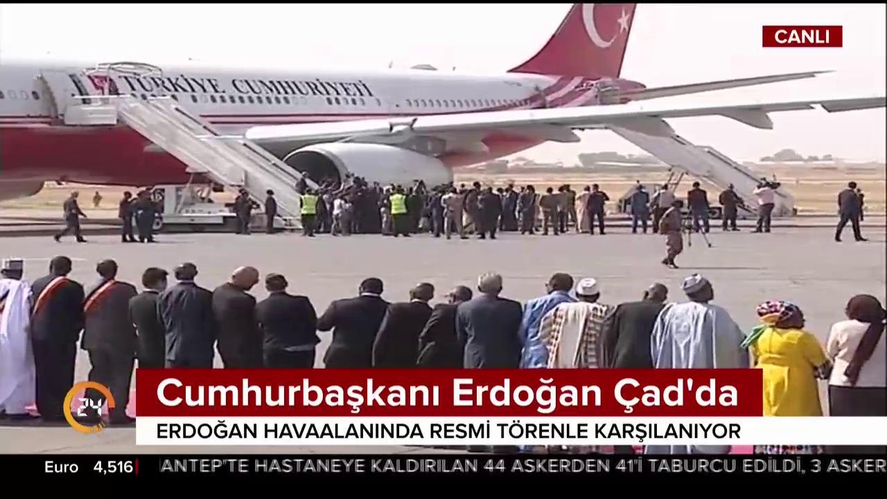 Erdoğan Çad'da