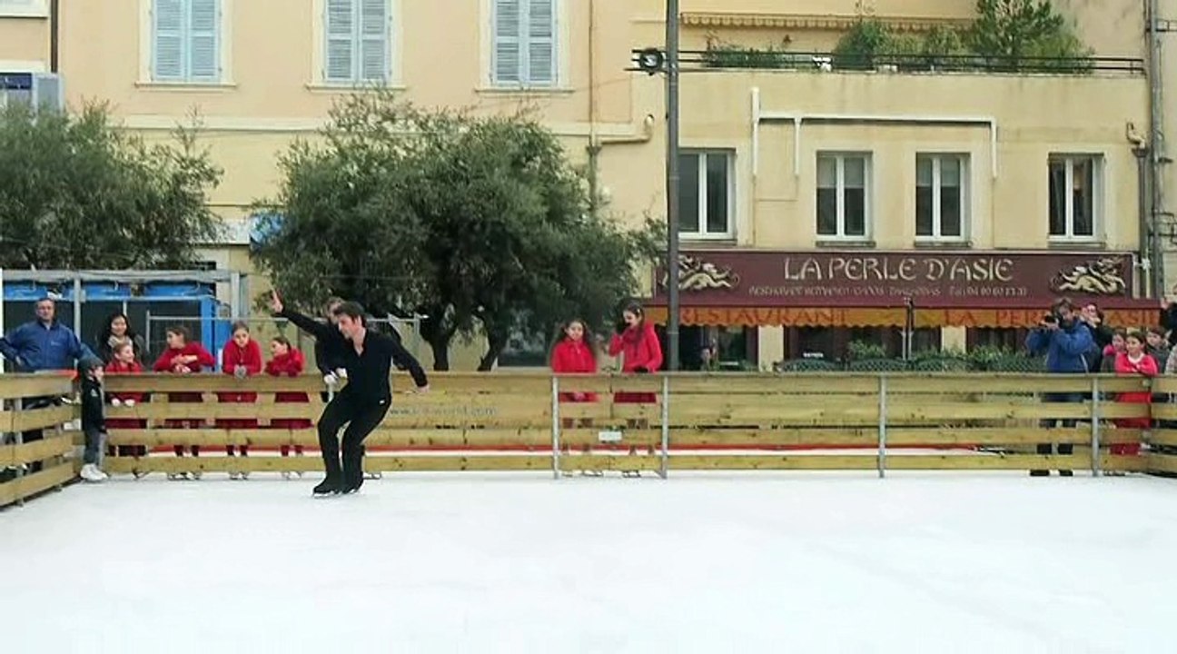 Patinage à Carpentras : Brian Joubert en démons...
