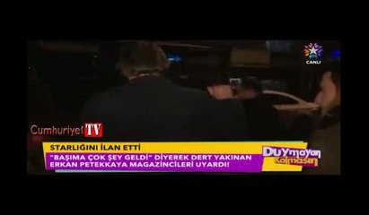 Erkan Petekkaya'dan muhabire şoke eden hareket