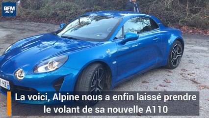 Au volant de la nouvelle Alpine A110