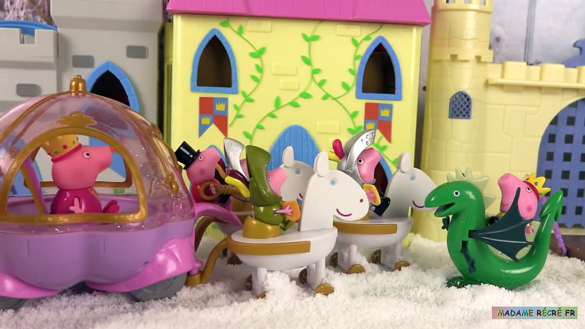 Princesse Peppa Chateau De Peppa Pig Histoires De Jouets Video Dailymotion