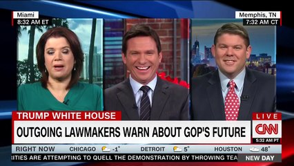 Ana Navarro and CNN host crack up over Trump celebrating the liberation from the War on Christmas: 'Battle of Fruitcake'