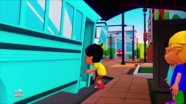 Wheels On The Bus | Kindergarten Nursery Rhymes For Children | Cartoon Videos by Kids Channel