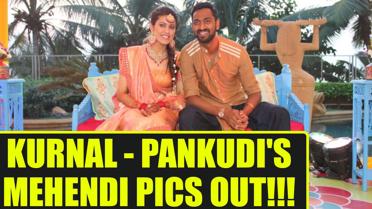 Kunal Pandya , Pankhuri Sharma to get hitched, Take a look at their Mehendi pics | Oneindia News