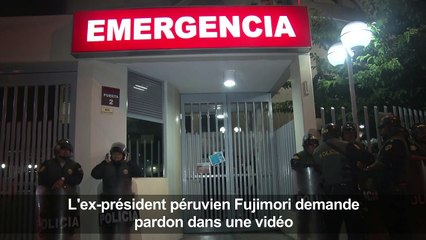 L'ex-président péruvien Fujimori demande pardon dans une vidéo