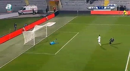 Skuletic  Goal HD - Genclerbirligi	1-0	Bursaspor 26.12.2017