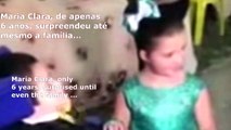 Waltz: Little girl chooses BROTHER OF 4 YEARS, with paralysis for godfather