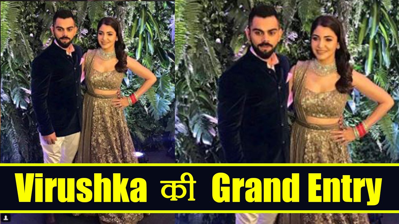 Virat - Anushka Mumbai Reception: Virushka Grand Entry; Watch Video | FilmiBeat