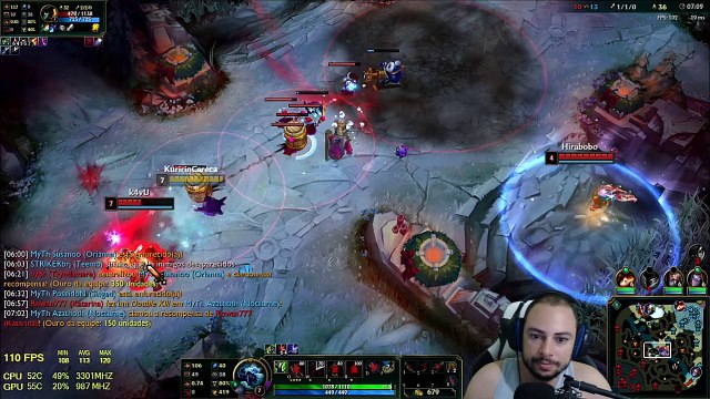 MAIS UM CAMPEÃO QUEBRADO DO URF - MAIOR DANO E MAIOR CURA DO JOGO