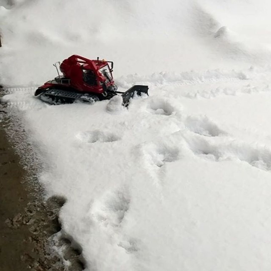 Remote Control Plow Combats Colorado Snow