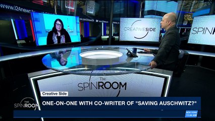 THE SPIN ROOM | One-on-one with Co-Writer of "Saving Auschwitz" | Tuesday, December 26th 2017