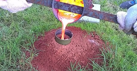 What Happens When You Pour Liquid Aluminum In Ant Nest!