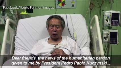 Peru's ex-president Fujimori asks for forgiveness