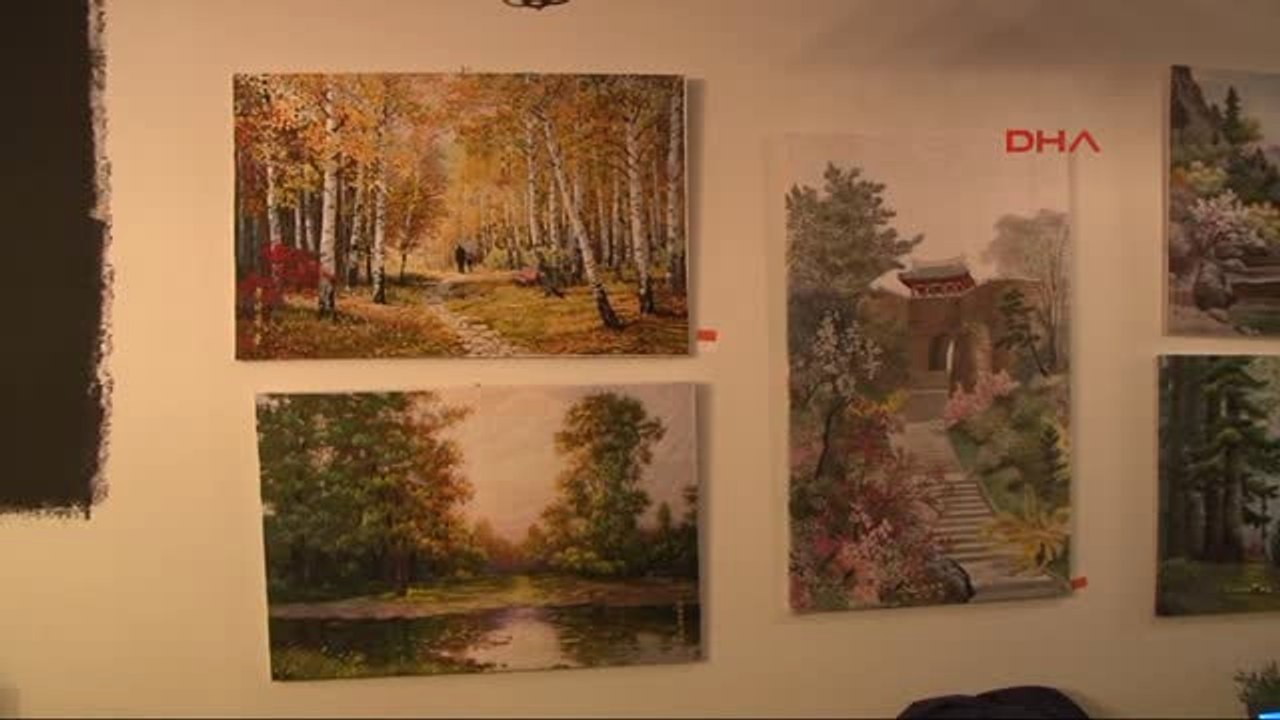 Kuzey Kore'li Sanatçıların Eserlerinden Oluşan Barış ve Tanışma Sergisi İstanbul'da Açıldı