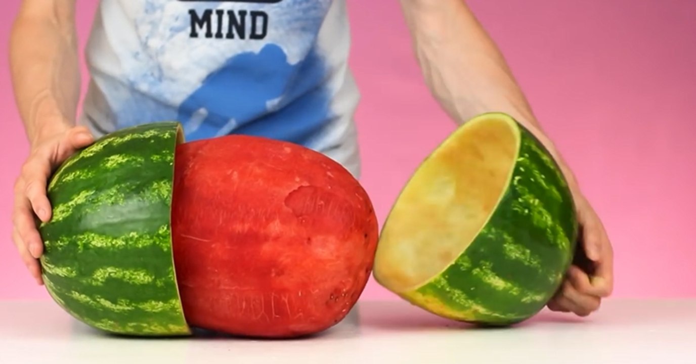Many Different Ways To Cut Watermelon!