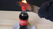 What Happens When You Cut Coke With Fire Knife!