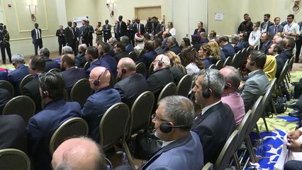 Erdoğan: 'Bütün bu petrol ve doğalgaz kaynaklarını malum yerler kullanmasın, kendileriyle çalışacak olan kardeşleriyle beraber yapsın' - ENCEMİNE