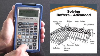 Construction Master Plus EZ Advanced Rafters How To