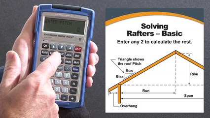 Construction Master Plus EZ Basic Rafters How To