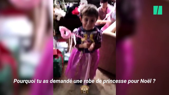 Lewis Hamilton n'aurait pas dû se moquer de son neveu en robe de princesse