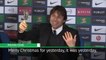 "If we beat Stoke we can do it again" - Conte raises a glass to the press