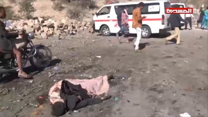 التحالف يقتل ويصيب العشرات في غارة على تعز