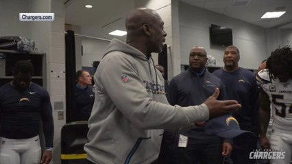 Anthony Lynn pumps up the Chargers after Week 16 win