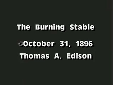 The Burning Stable (1896)