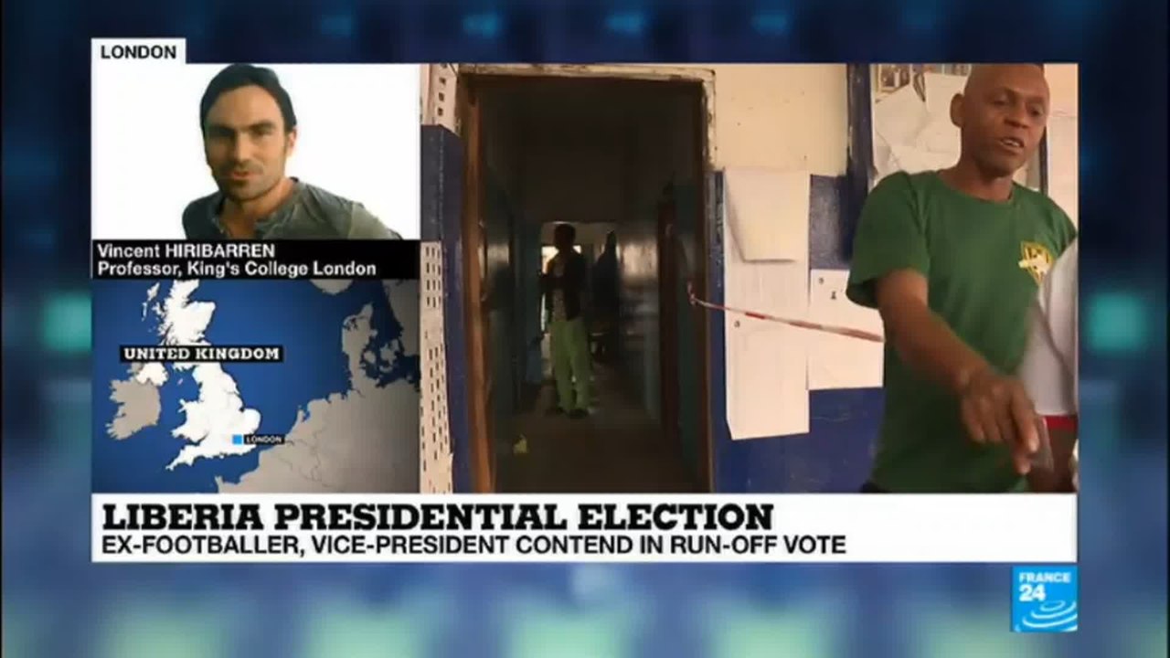 Professor Vincent Hiribarren analyses Liberia''s presidential election