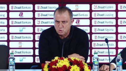 Galatasaray-Bucaspor maçının ardından - Fatih Terim (3) - İSTANBUL